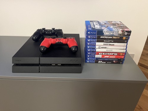 Play station slim - 4, 500gb