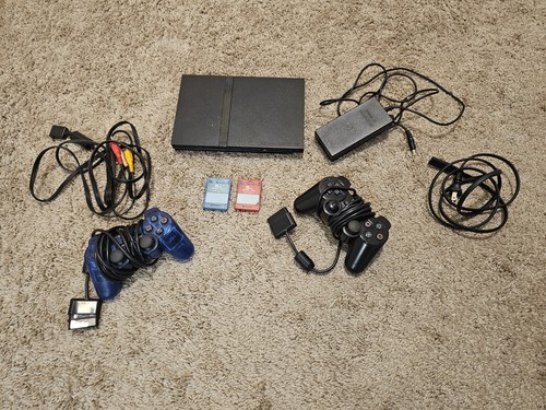 Play station console slim - play,