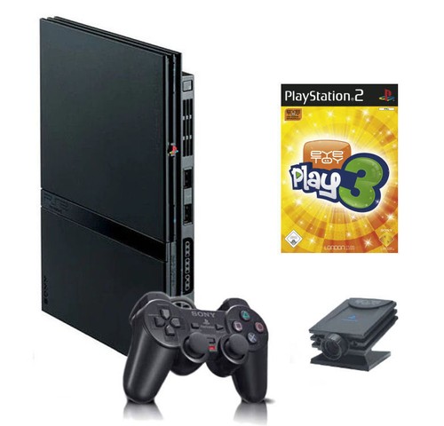 Console ps2 slim nero - slim, +