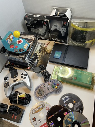 Lotto playstation ps2 slim - playstation,